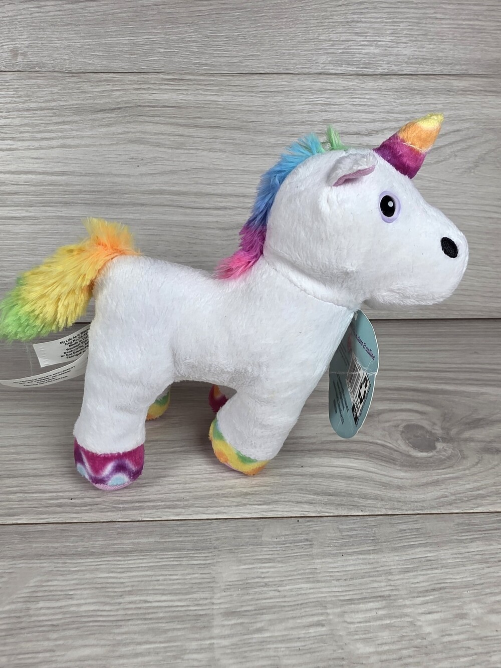 My Life as Rainbow Mane Unicorn Plush 8" Multicolor SU51